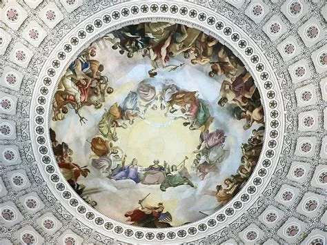  The Apotheosis of Washington：雄大な歴史画と理想の共和国の具現